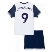 Tottenham Hotspur Richarlison #9 Domáci Detský futbalový dres 2024-25 Krátky Rukáv (+ trenírky)